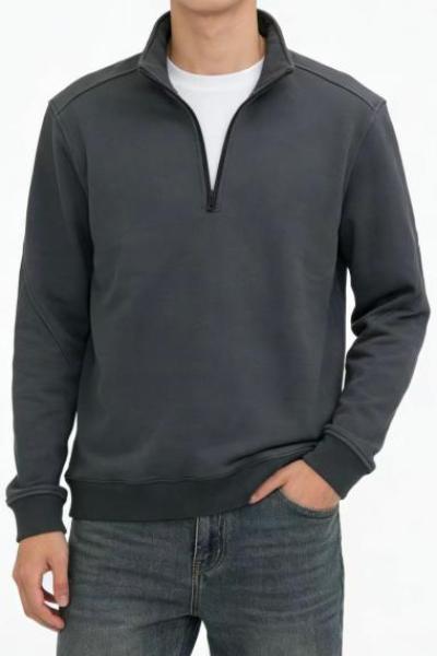 Men's half zip sweatshirt 