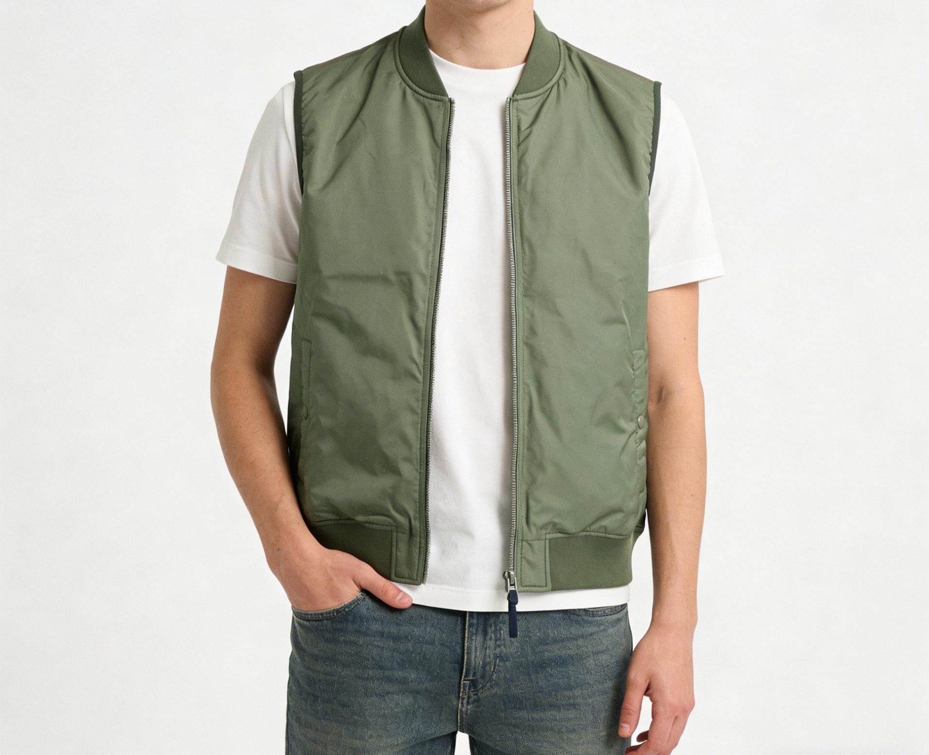 Men's vest jacket